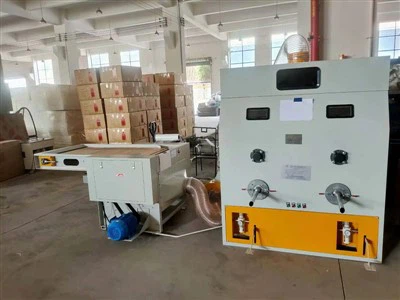 Stroj za punjenje čestica pjene s jednom mlaznicom